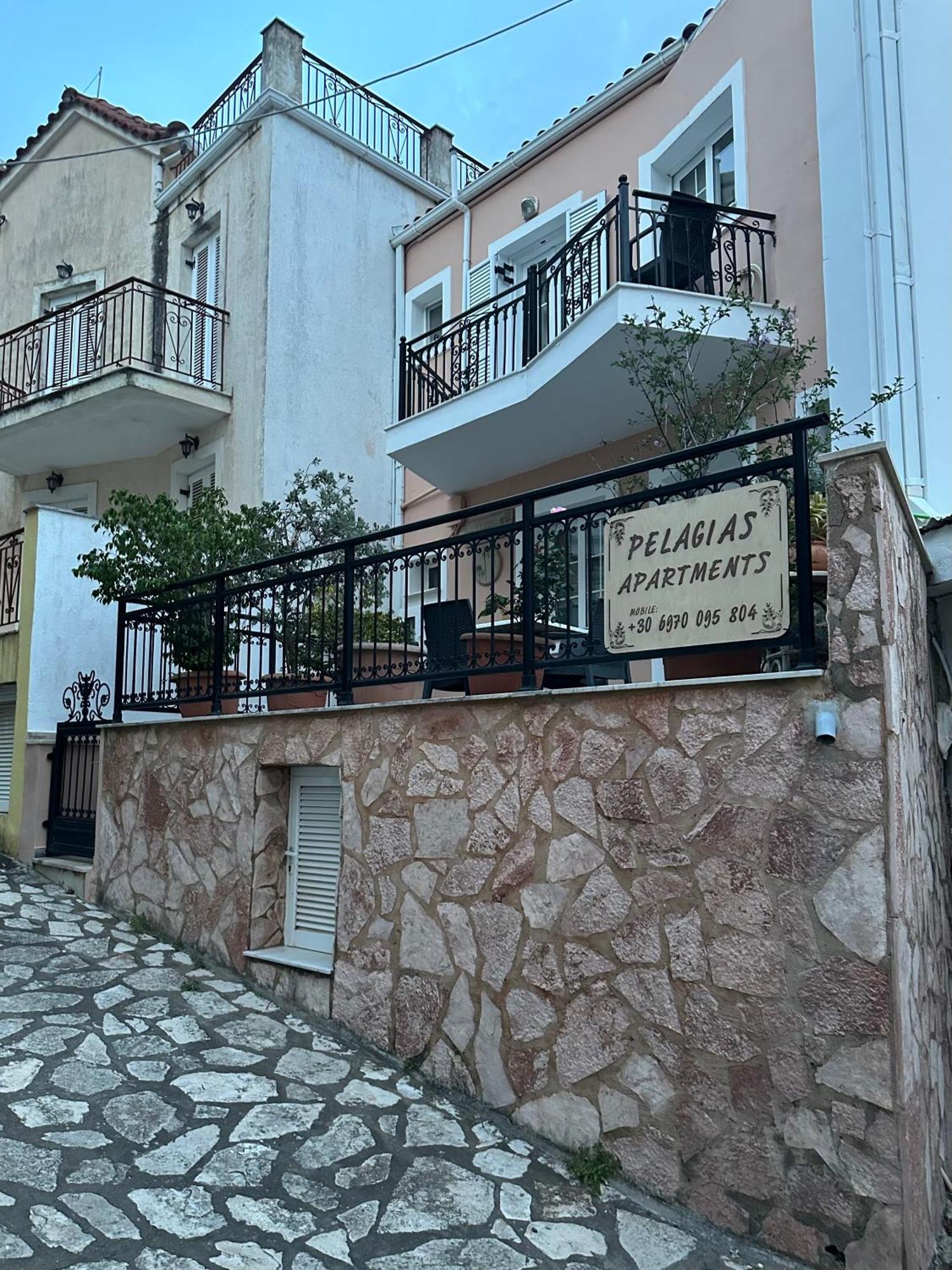 Pelagias Apartments Айя-Евфимия Экстерьер фото