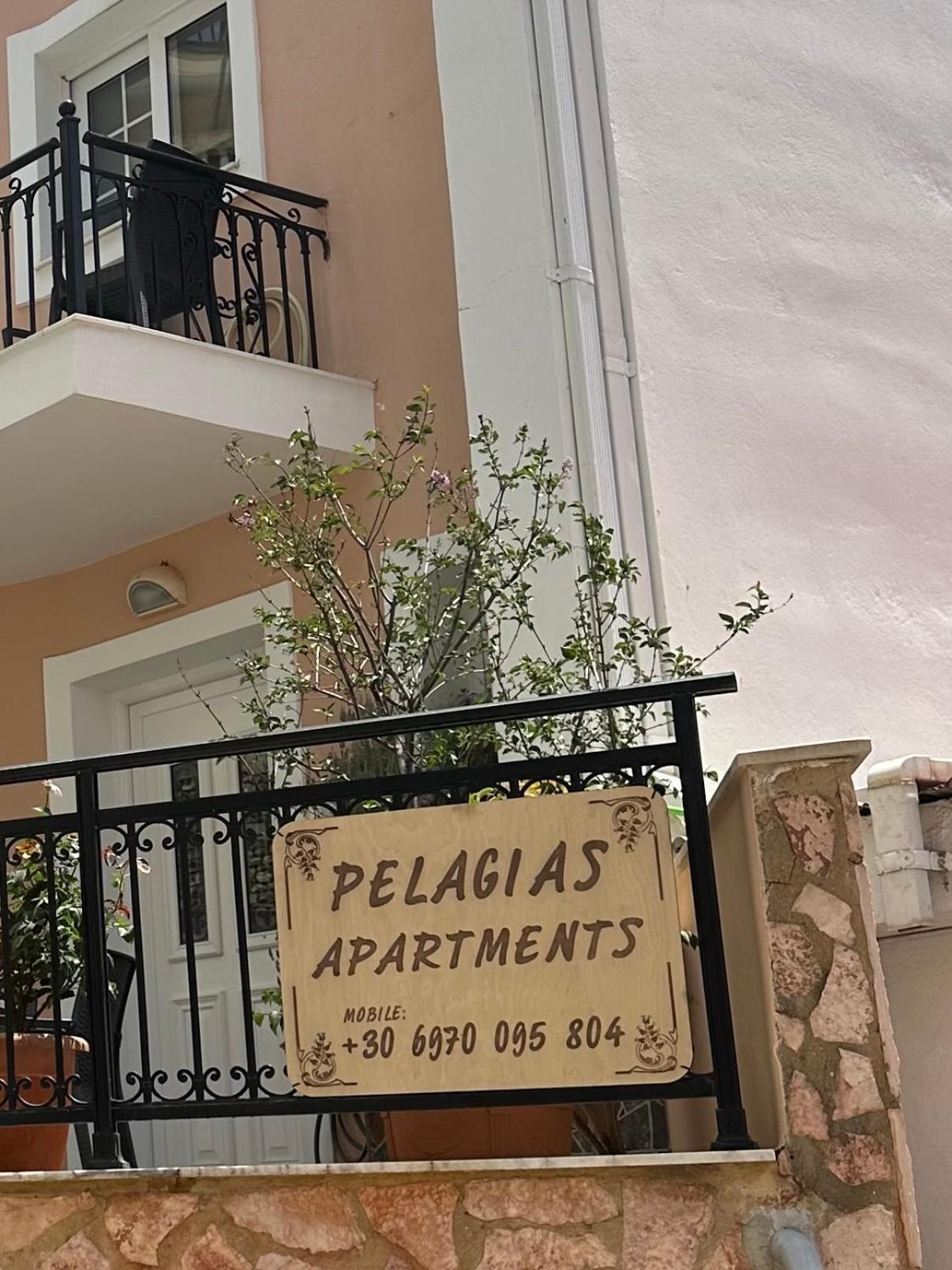 Pelagias Apartments Айя-Евфимия Экстерьер фото